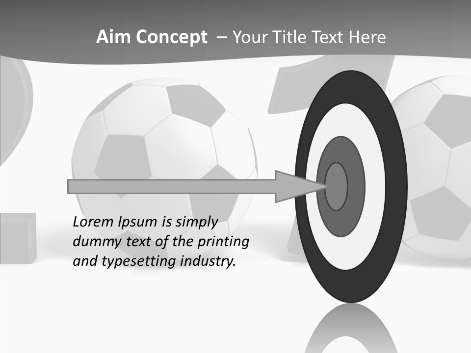 Elderly Caregiver Finger PowerPoint Template