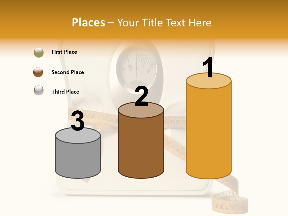 Female White Background Close Up PowerPoint Template