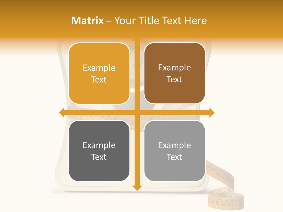 Female White Background Close Up PowerPoint Template