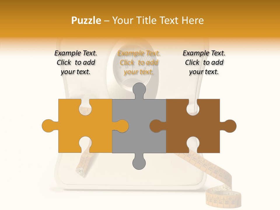 Female White Background Close Up PowerPoint Template