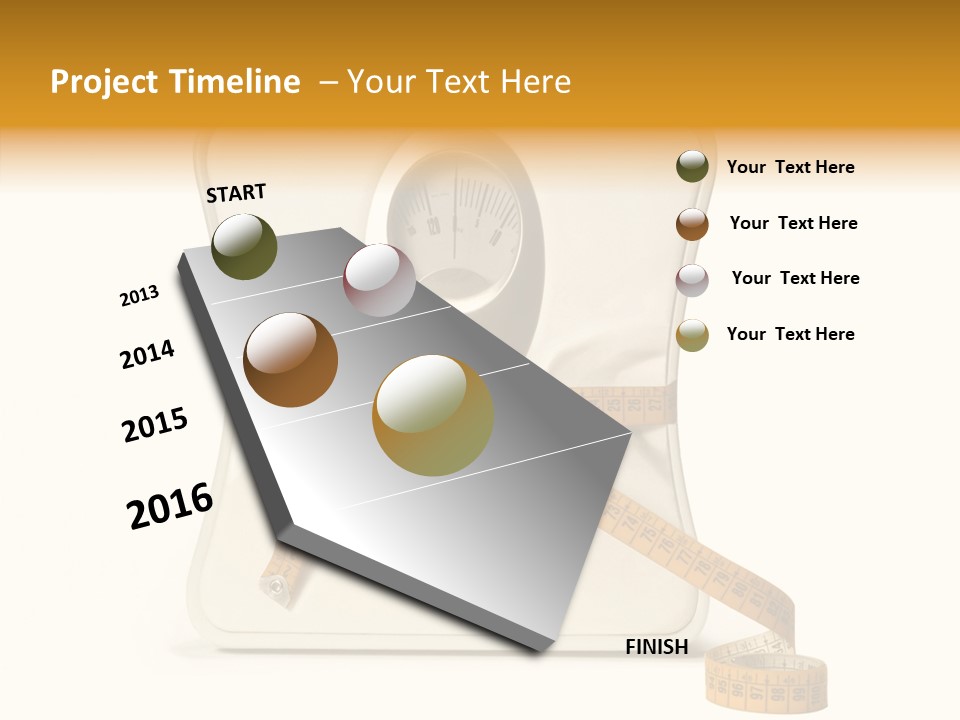 Female White Background Close Up PowerPoint Template