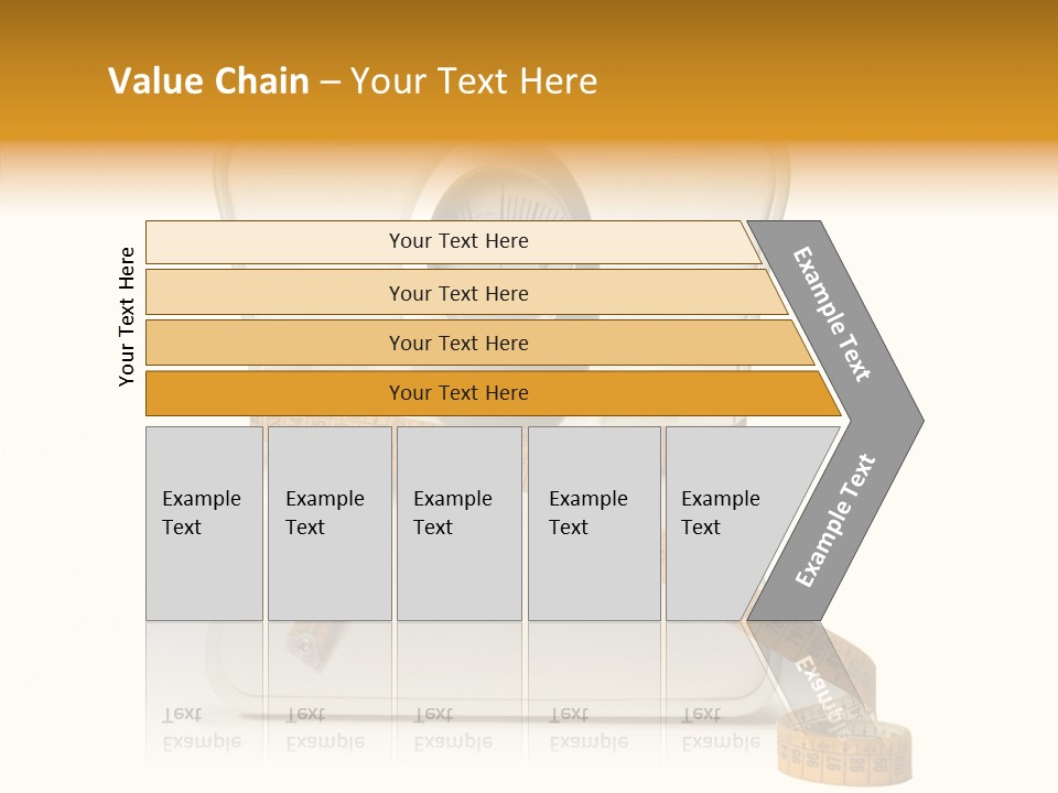 Female White Background Close Up PowerPoint Template
