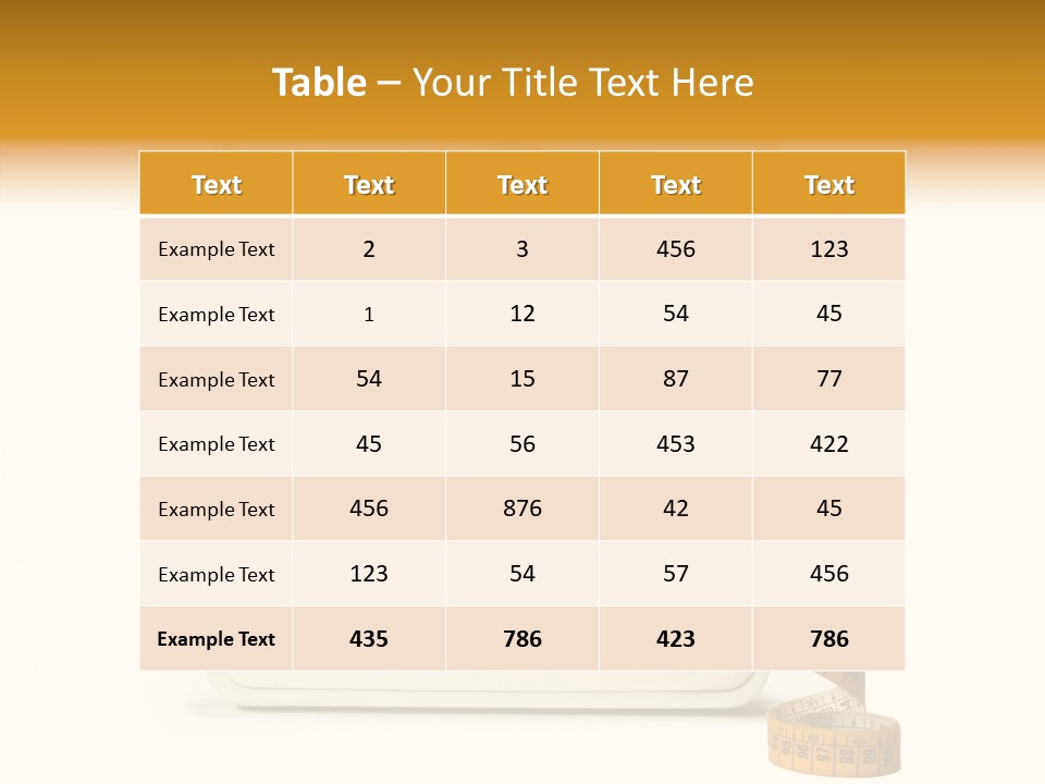 Female White Background Close Up PowerPoint Template