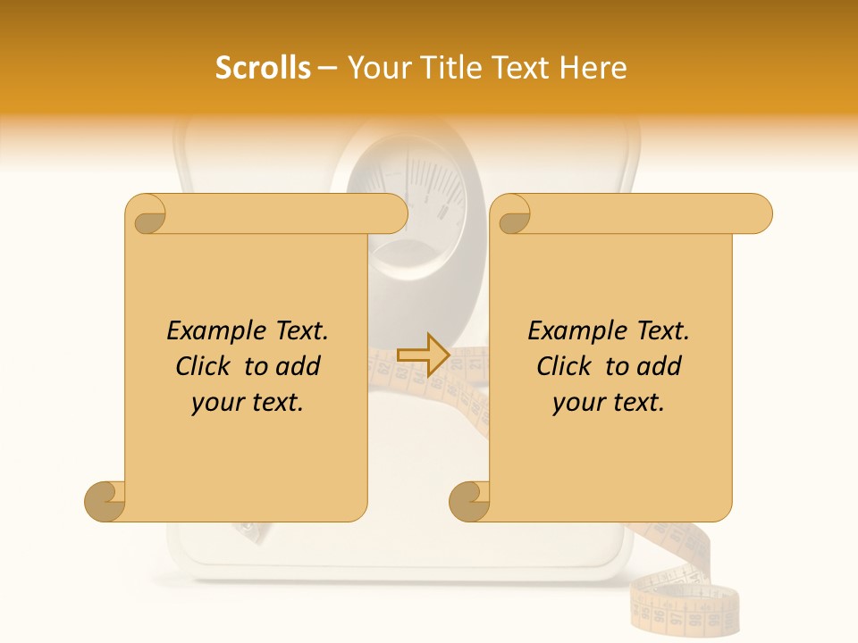 Female White Background Close Up PowerPoint Template