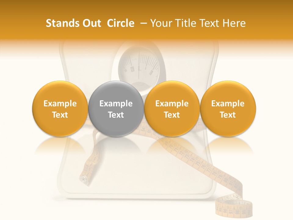 Female White Background Close Up PowerPoint Template