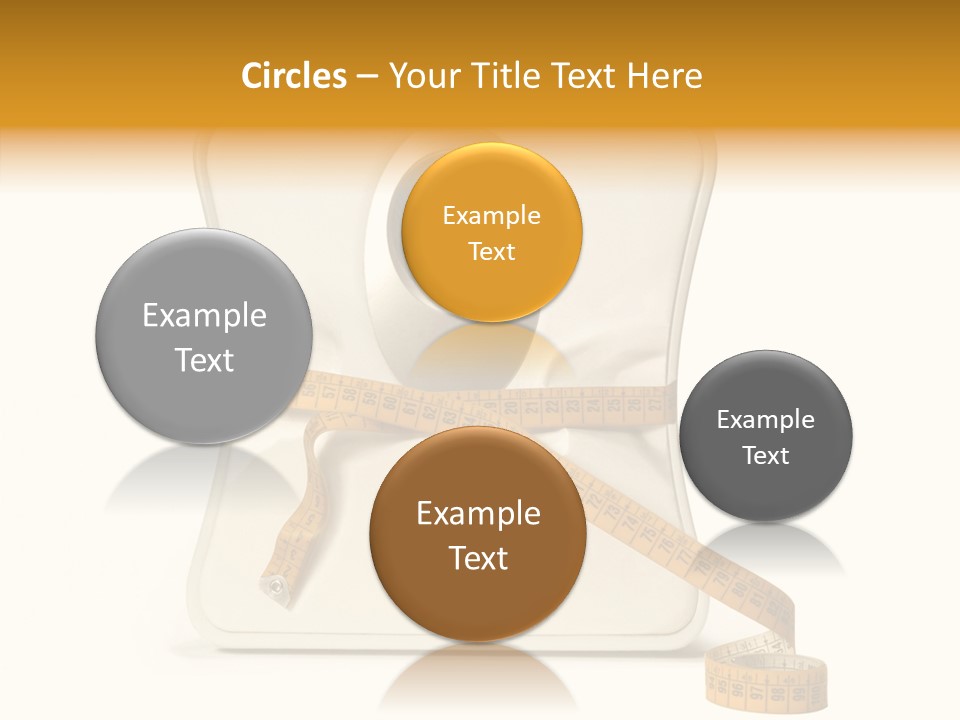 Female White Background Close Up PowerPoint Template