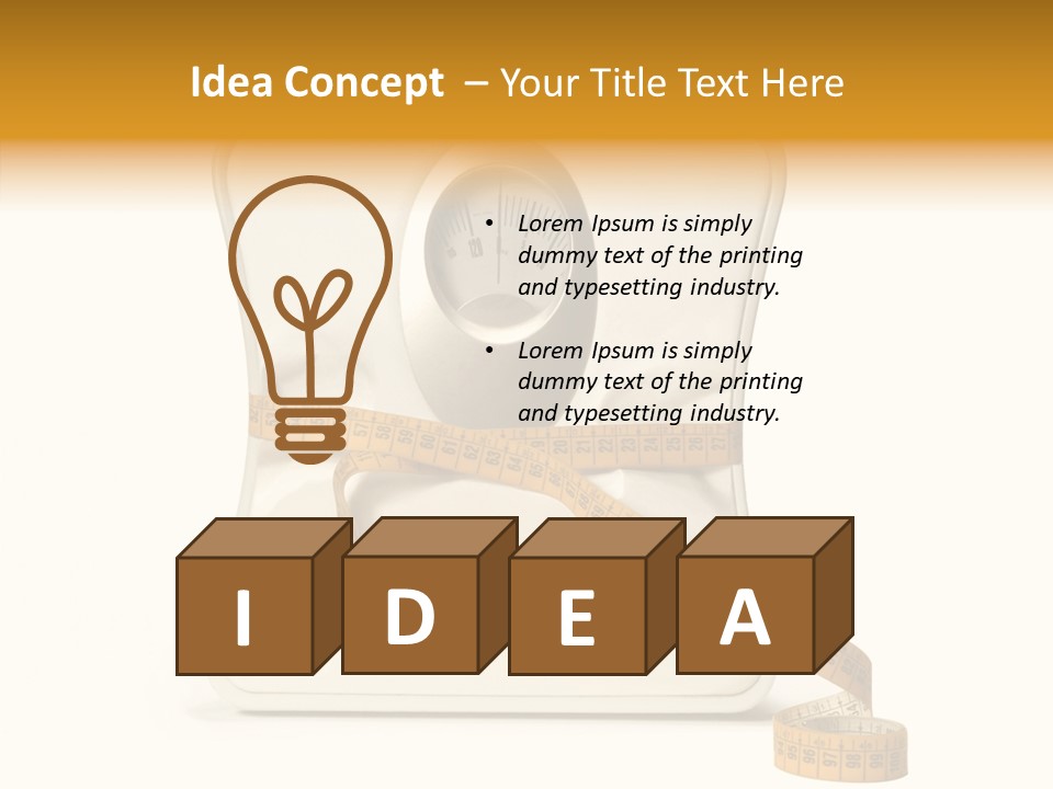 Female White Background Close Up PowerPoint Template