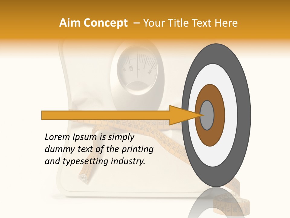 Female White Background Close Up PowerPoint Template