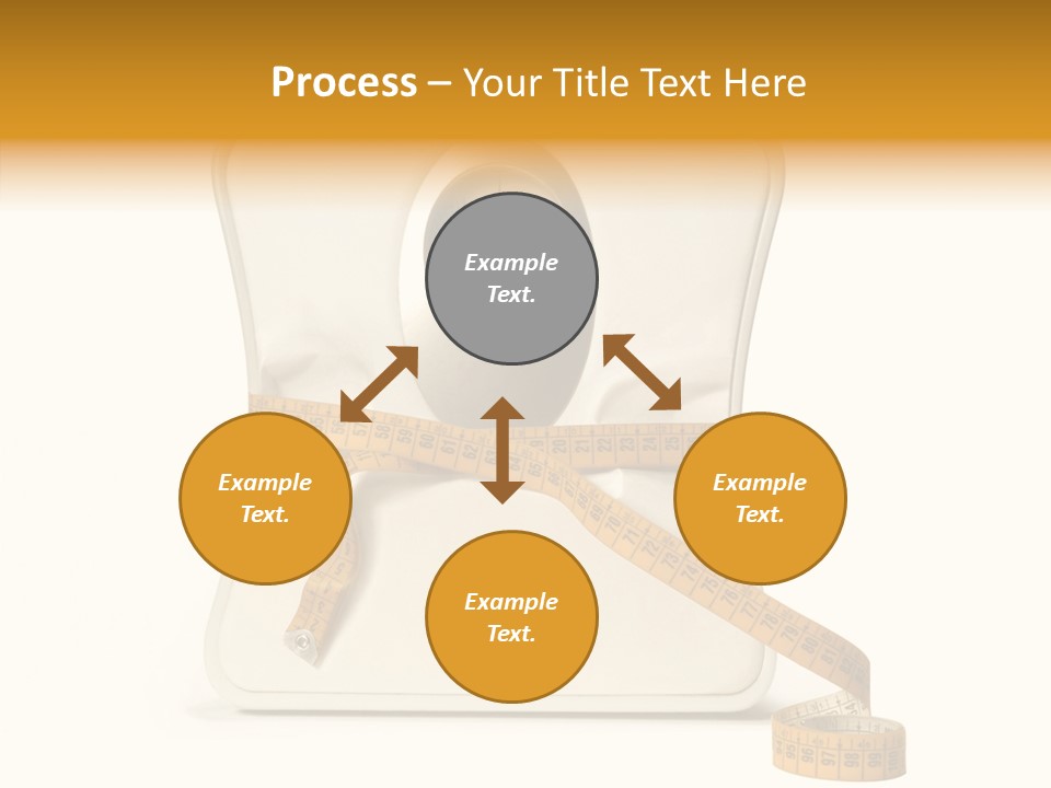 Female White Background Close Up PowerPoint Template