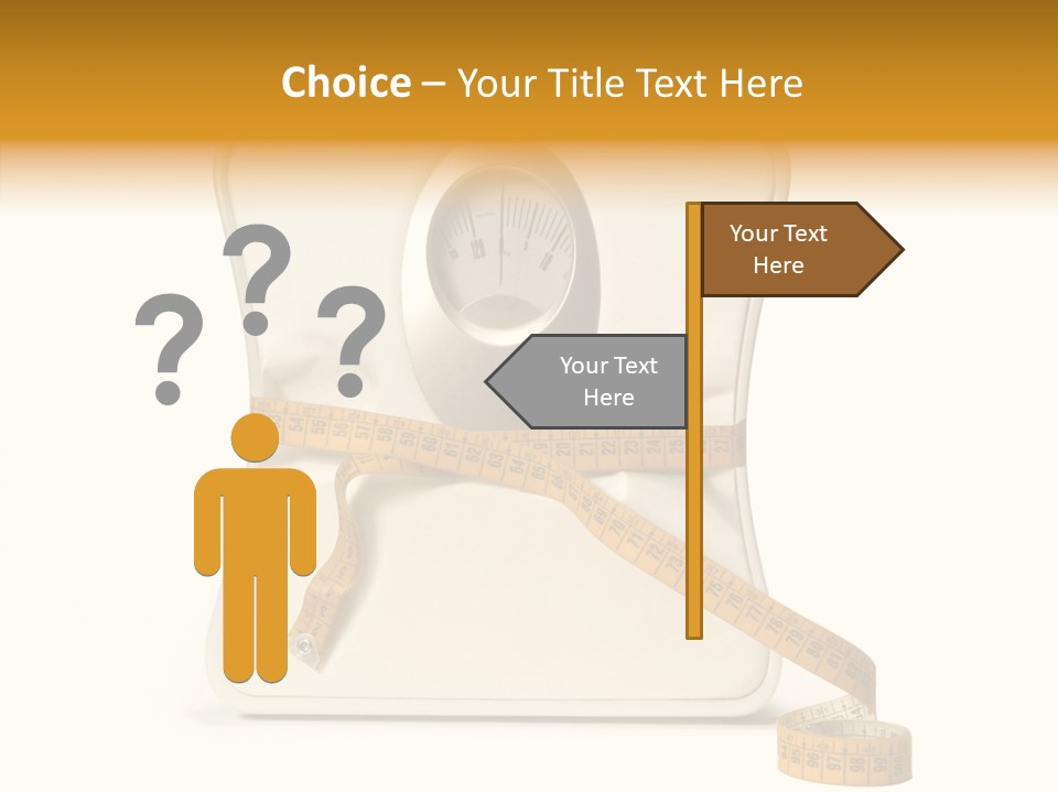 Female White Background Close Up PowerPoint Template