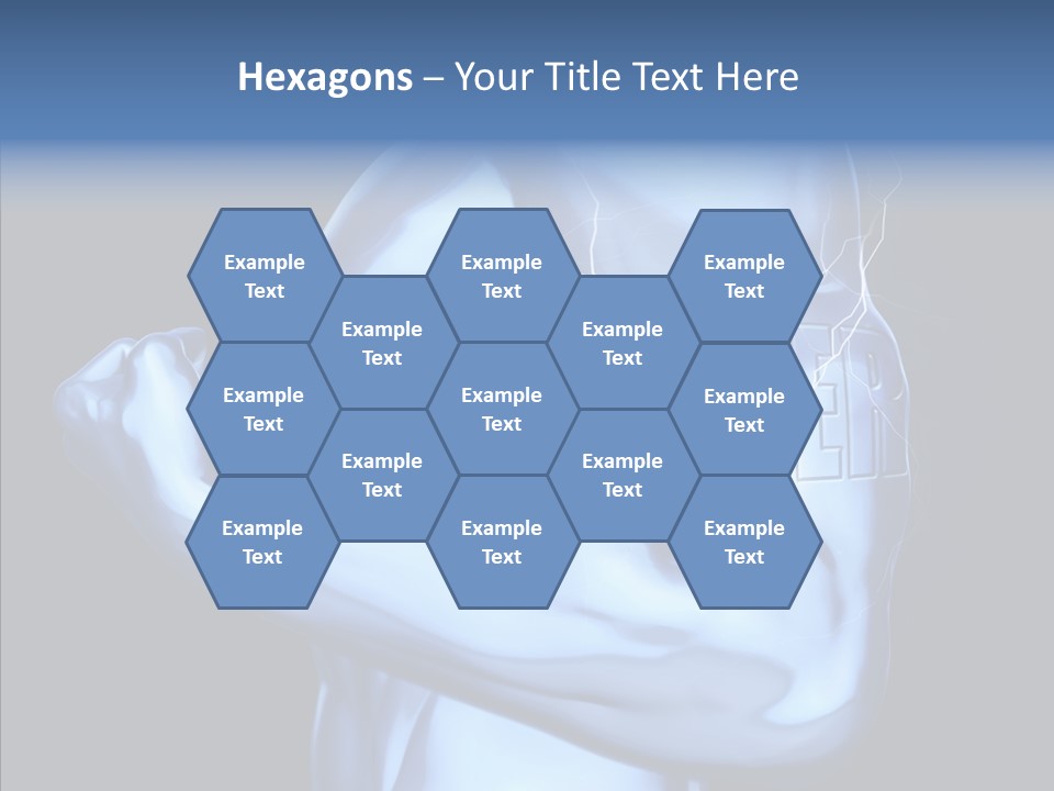 Helping Hand Hand Young PowerPoint Template