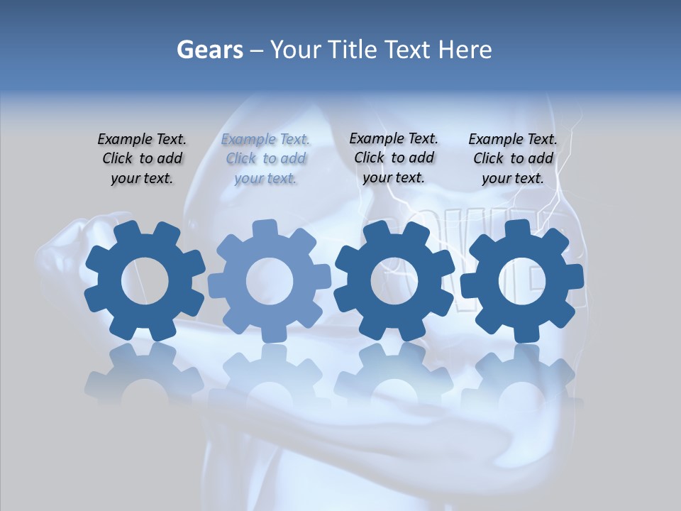 Helping Hand Hand Young PowerPoint Template