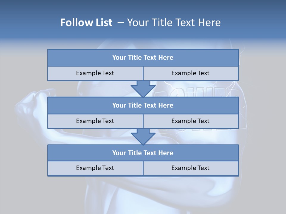 Helping Hand Hand Young PowerPoint Template