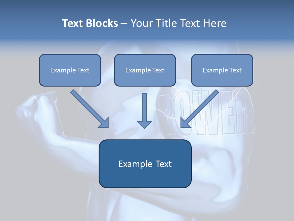 Helping Hand Hand Young PowerPoint Template