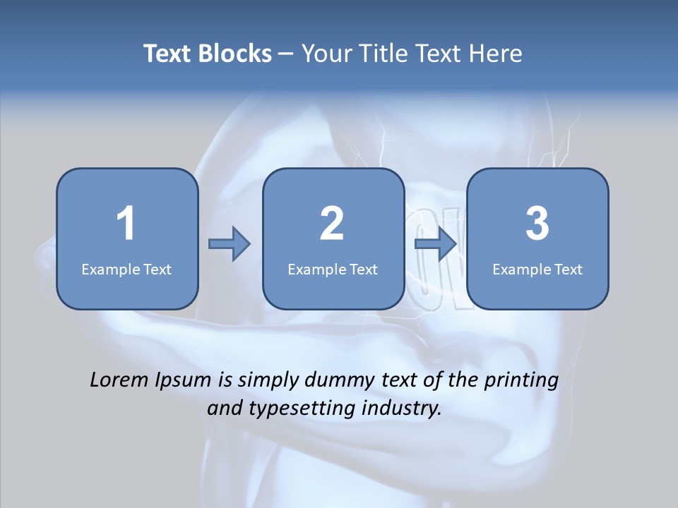 Helping Hand Hand Young PowerPoint Template