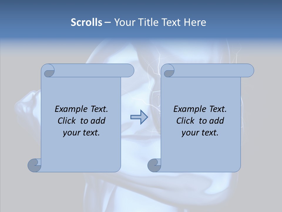 Helping Hand Hand Young PowerPoint Template