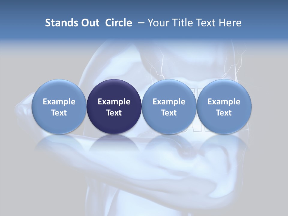 Helping Hand Hand Young PowerPoint Template