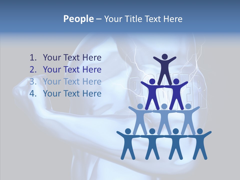 Helping Hand Hand Young PowerPoint Template