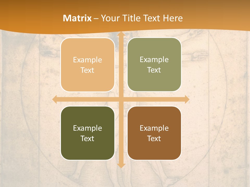 Togetherness Elderly Hold PowerPoint Template