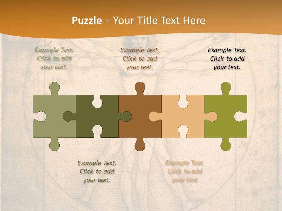 Togetherness Elderly Hold PowerPoint Template