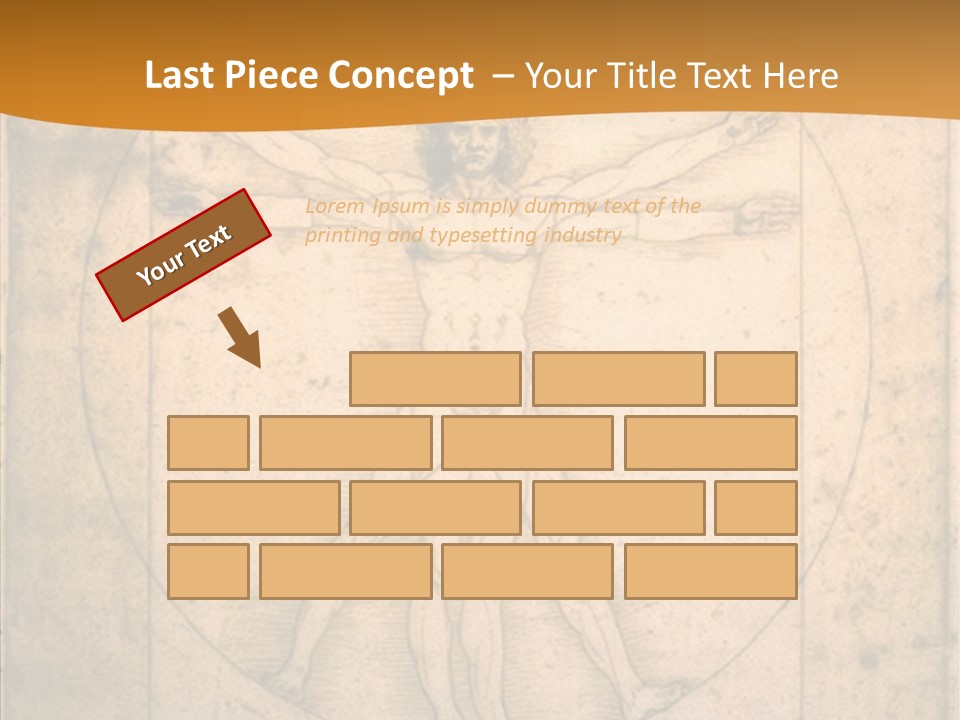 Togetherness Elderly Hold PowerPoint Template