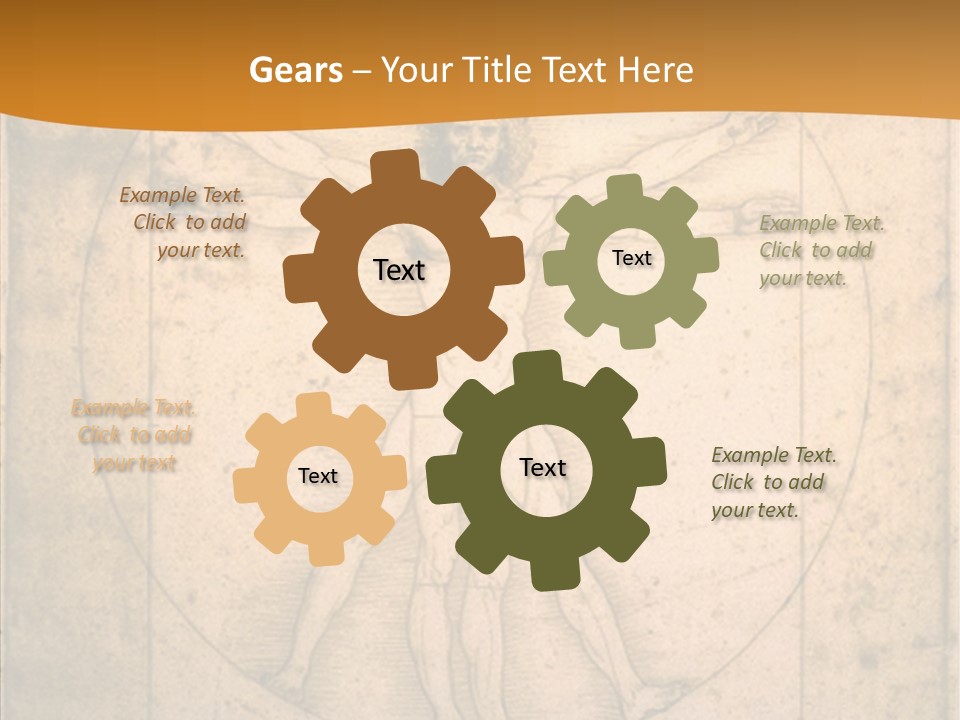 Togetherness Elderly Hold PowerPoint Template