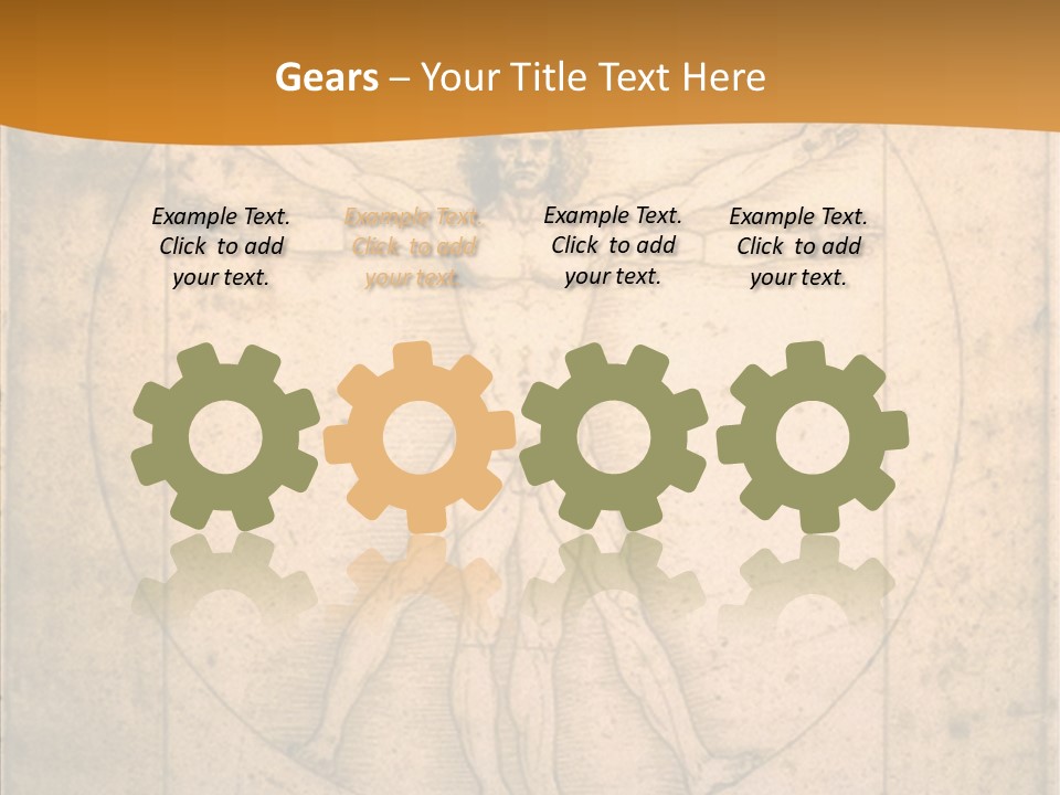 Togetherness Elderly Hold PowerPoint Template