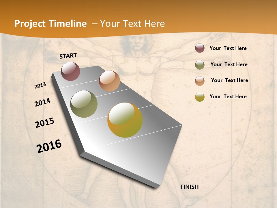 Togetherness Elderly Hold PowerPoint Template