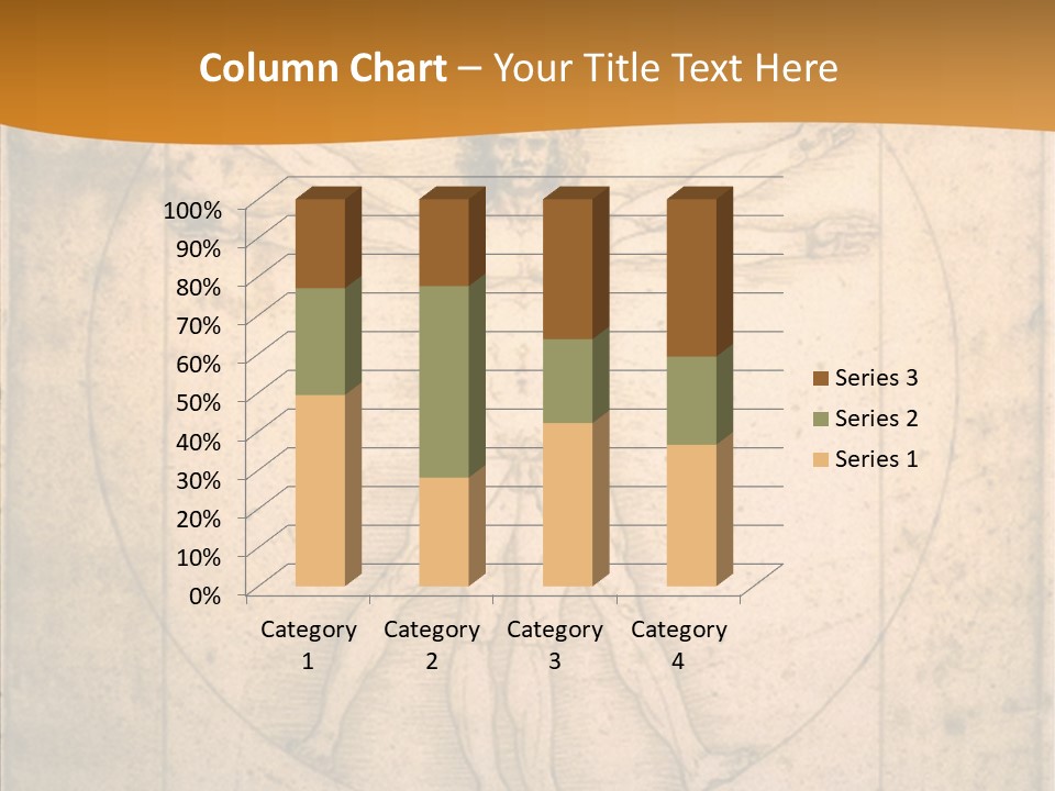 Togetherness Elderly Hold PowerPoint Template