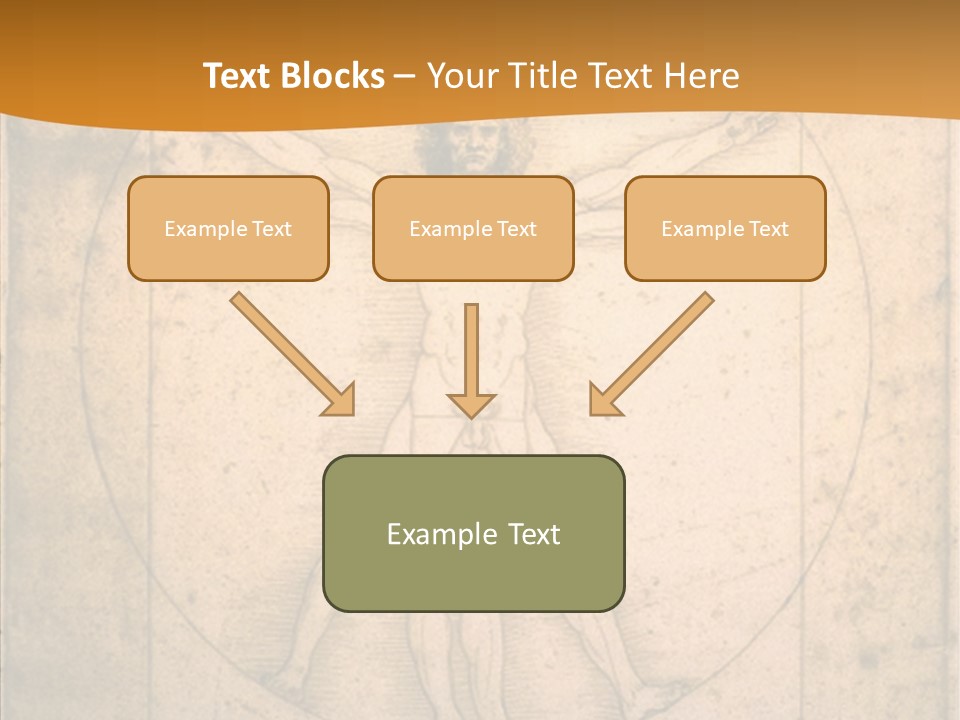 Togetherness Elderly Hold PowerPoint Template