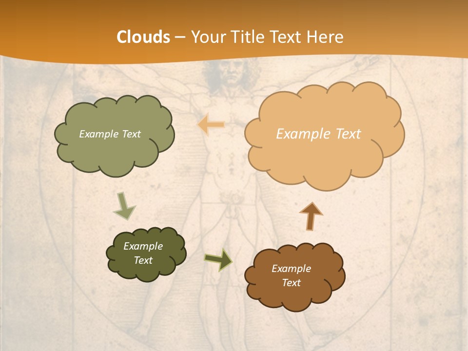 Togetherness Elderly Hold PowerPoint Template