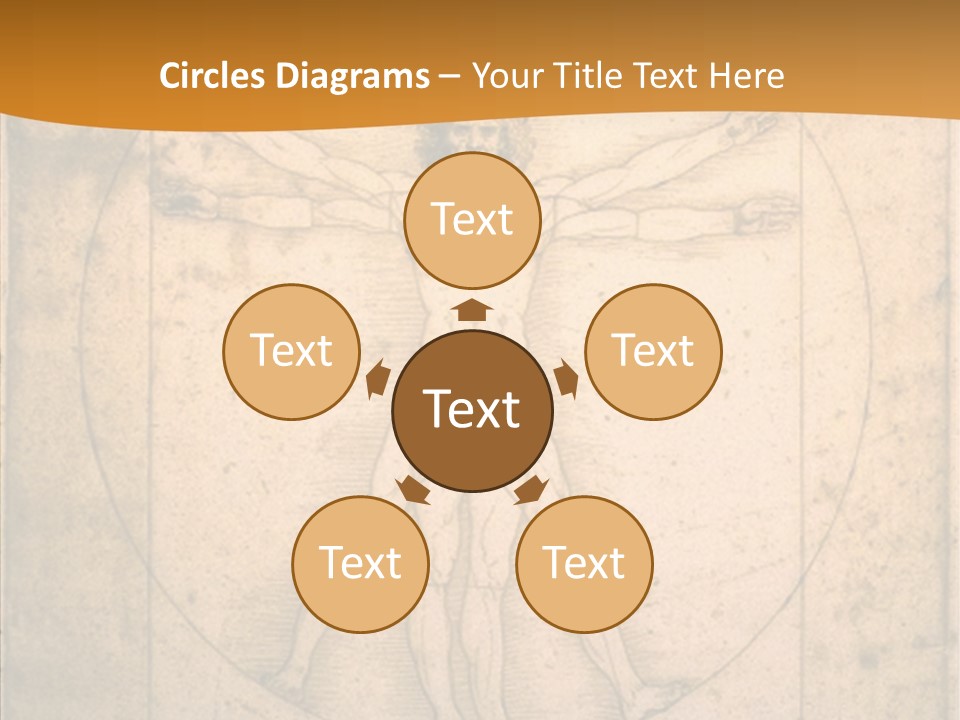 Togetherness Elderly Hold PowerPoint Template