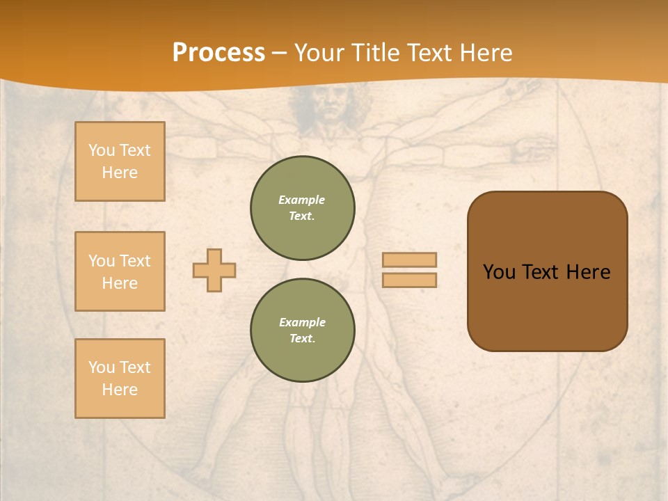 Togetherness Elderly Hold PowerPoint Template