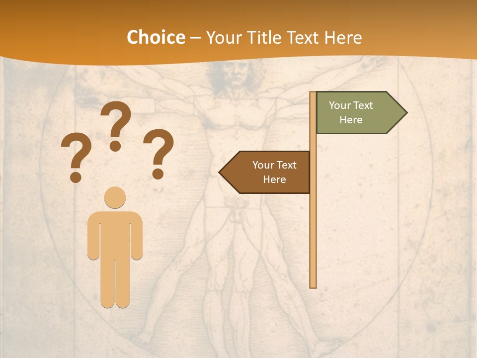 Togetherness Elderly Hold PowerPoint Template