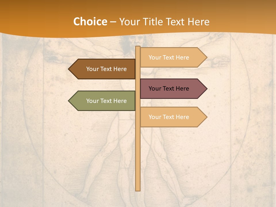 Togetherness Elderly Hold PowerPoint Template