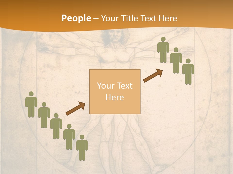 Togetherness Elderly Hold PowerPoint Template