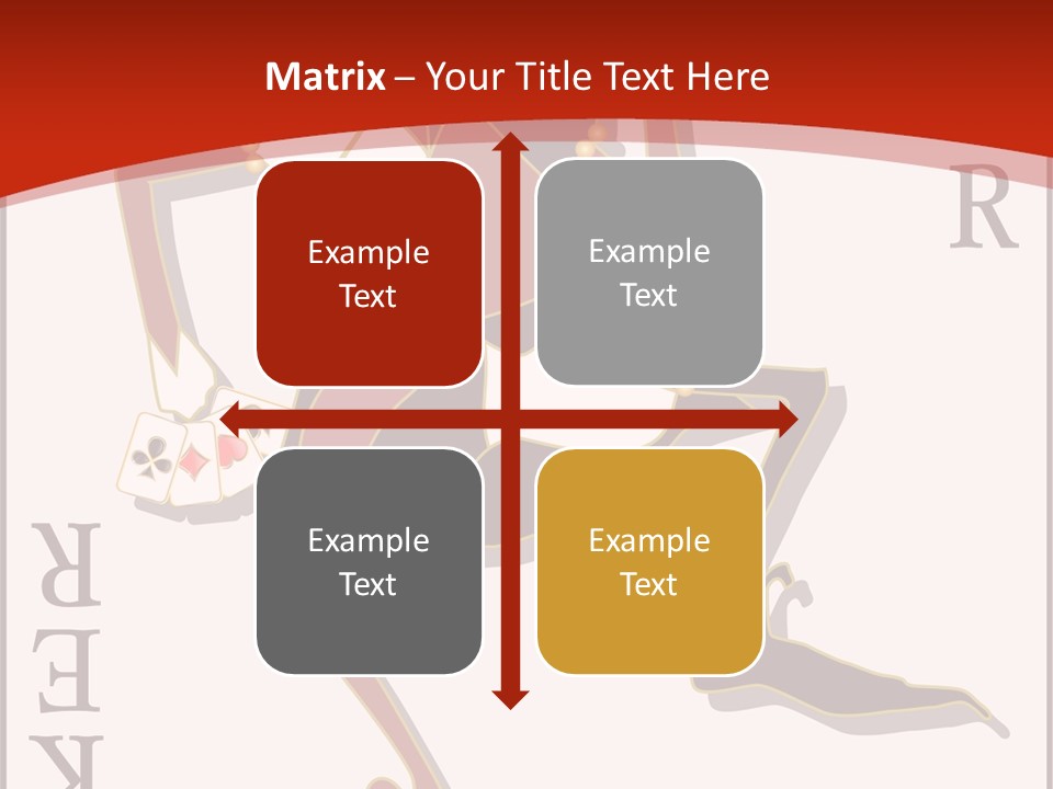 White Caregiver Close Up PowerPoint Template