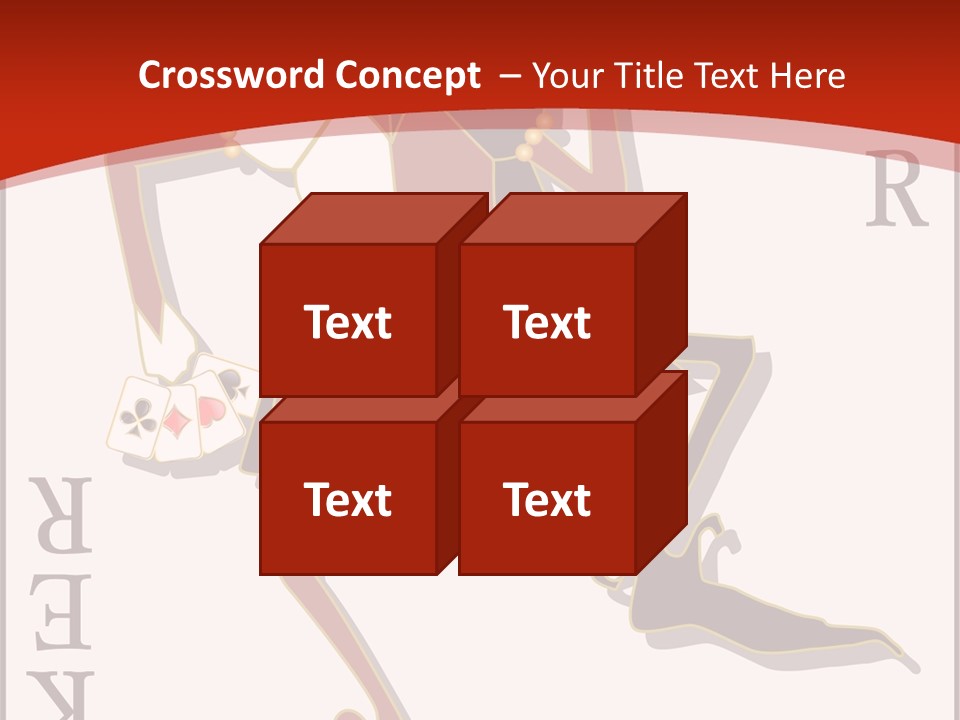 White Caregiver Close Up PowerPoint Template