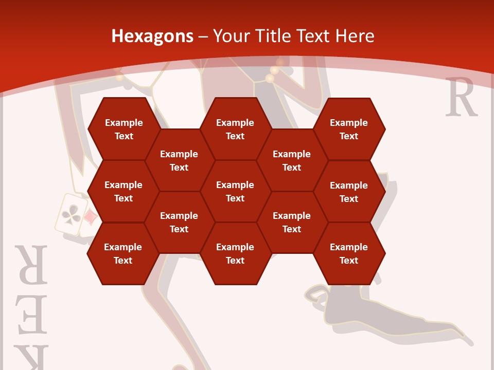 White Caregiver Close Up PowerPoint Template