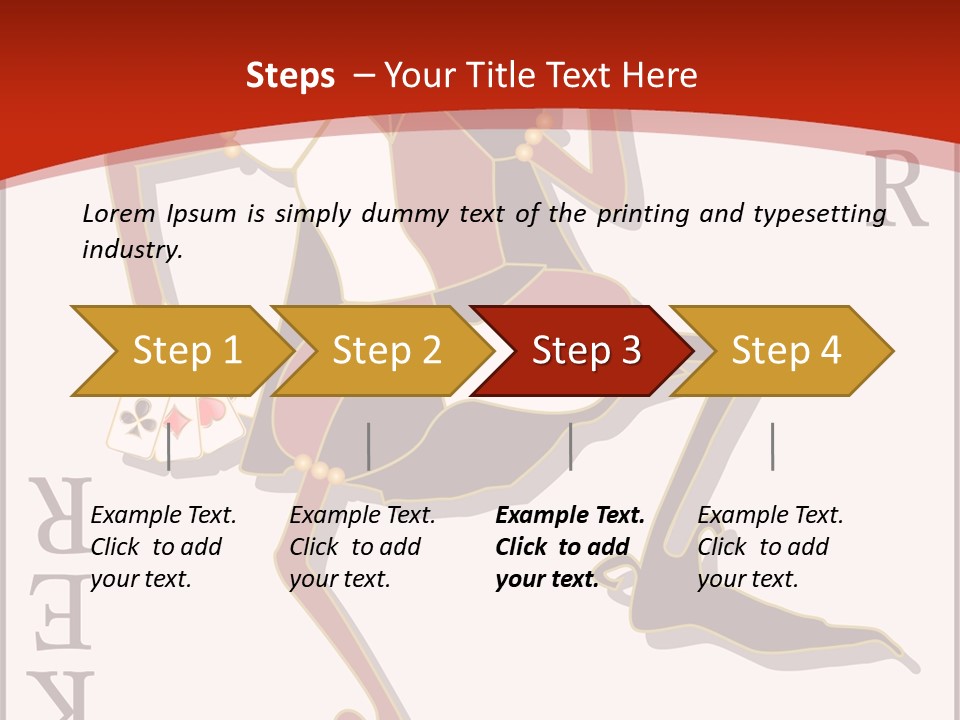 White Caregiver Close Up PowerPoint Template