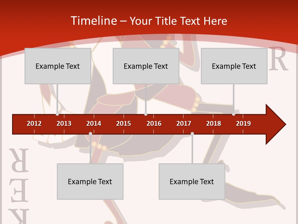 White Caregiver Close Up PowerPoint Template