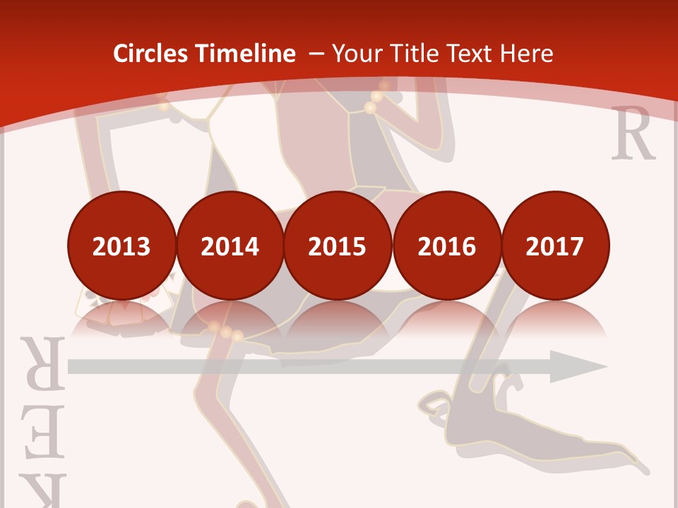 White Caregiver Close Up PowerPoint Template