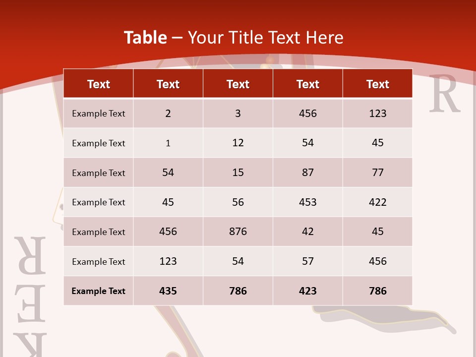 White Caregiver Close Up PowerPoint Template