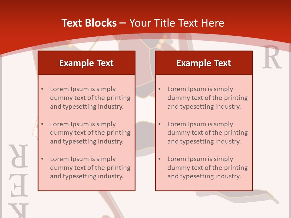 White Caregiver Close Up PowerPoint Template