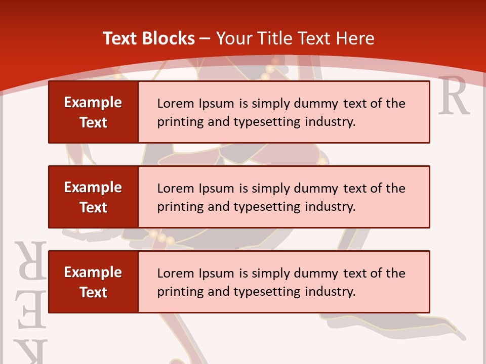 White Caregiver Close Up PowerPoint Template