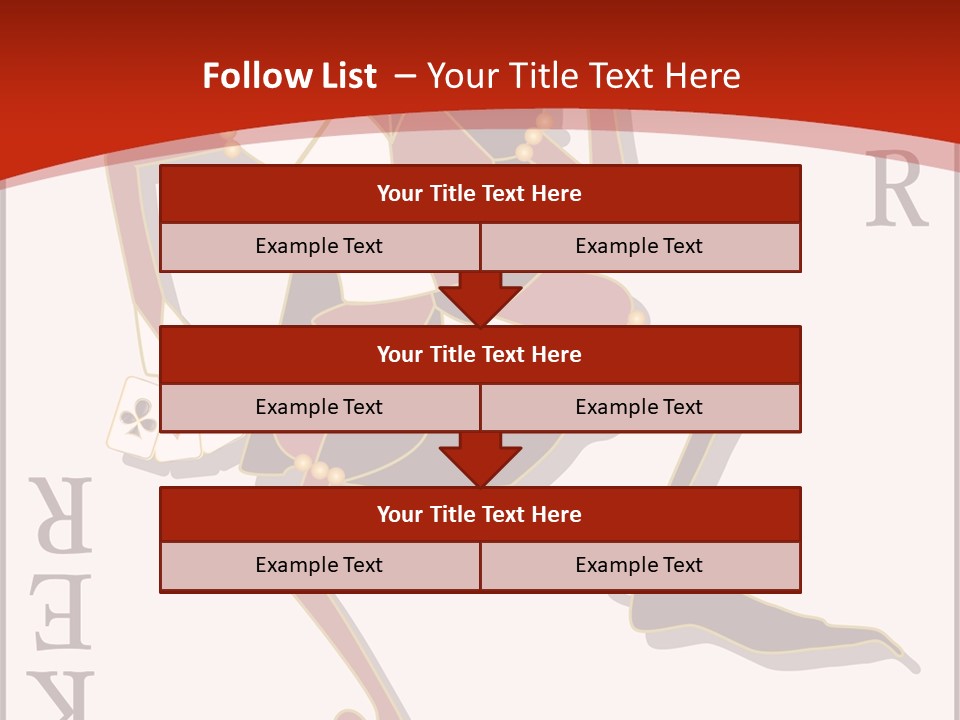 White Caregiver Close Up PowerPoint Template