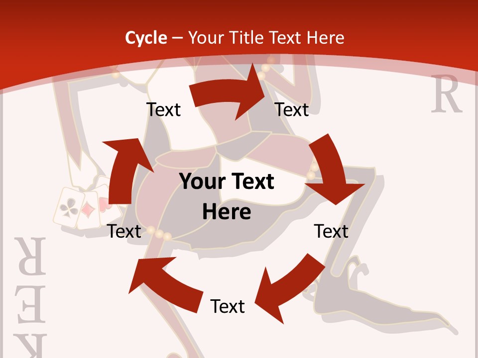 White Caregiver Close Up PowerPoint Template