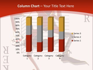 White Caregiver Close Up PowerPoint Template