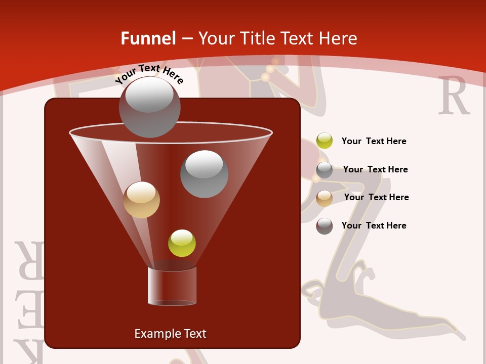 White Caregiver Close Up PowerPoint Template