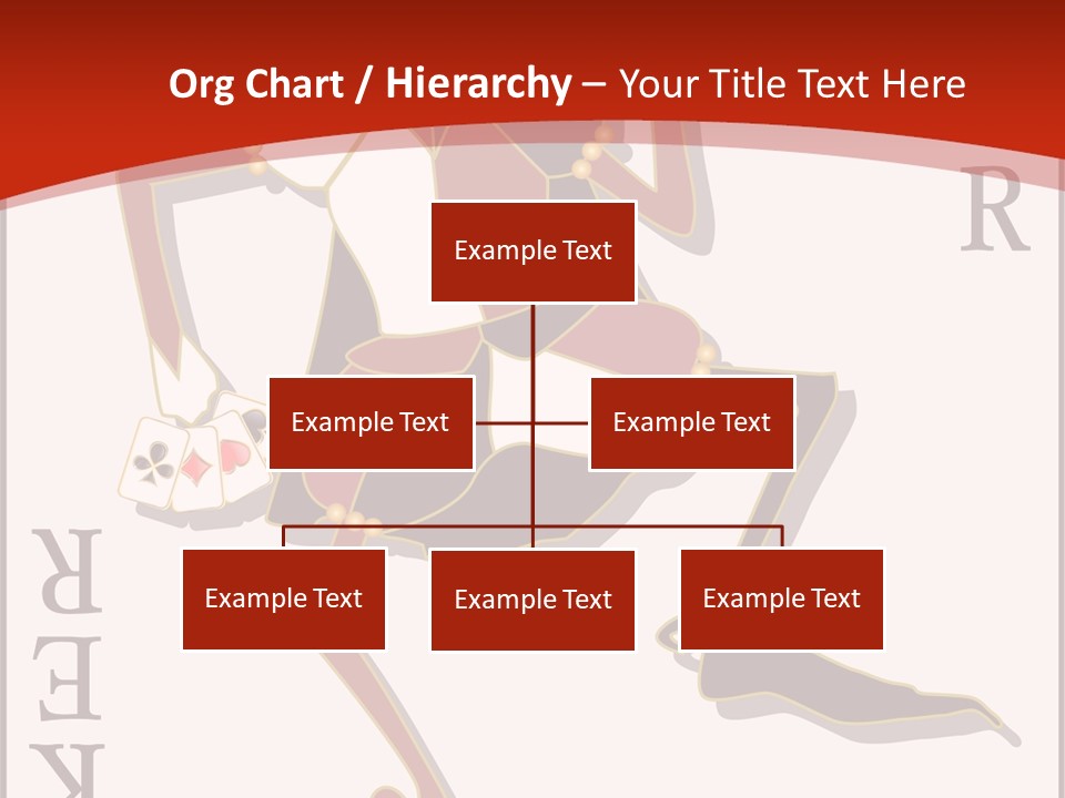 White Caregiver Close Up PowerPoint Template
